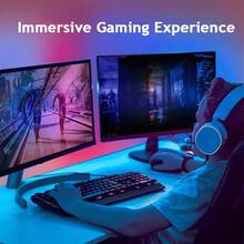 1PC RGB Gaming Monitor LED Backlight Strip, USB Powered Ambient Lighting, Suitable For 24/32 Inch Computer And TV Screens, Suitable For Movies, Games, Music, And Office Use - USB - View 5