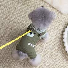 PETSIN 宠物服装、狗狗服装、猫咪服装、休闲连体衣、春夏新款小型动物连体衣、防滑扣连体服、宠物用品、休闲连体衣 - 彩色 - 查看 14