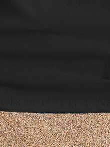 2pcs/Set Tween Girls' Casual Minimalist Black,Summer,Beach,Holiday,Grey & White Patchwork Camisole Tops,Versatile All-Match Layering Piece For Kids - Multicolor - View 5