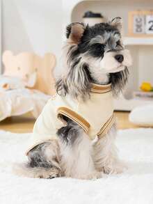 PETSIN Quần áo thú cưng mùa xuân mới, đồ dùng cho thú cưng, quần áo cho thú cưng, áo ba lỗ cho chó, áo thun cho mèo, trang phục cho gấu bông, trang phục cho động vật nhỏ, áo ba lỗ thường ngày mát mẻ, quần áo cho chó, quần áo cho mèo, áo ba lỗ hai mùa xuân hè mới. - Nhiều màu - Xem 10