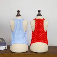 PETSIN 宠物春季新款狗狗服装 动物用品 宠物服装 狗狗背心 猫咪T恤 泰迪熊套装 小型动物服装 休闲酷炫背心 狗狗服装 猫咪服装 春夏两季新款背心 - 彩色 - 查看 8