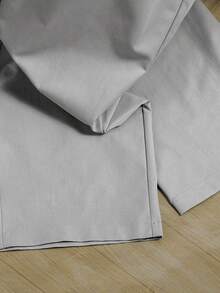 SHEIN 两件套青少年男士绅士套装，薄荷绿修身马甲+纹理长裤，优雅正式西装，适合生日、婚礼、毕业典礼、婚礼宾客、花童、戒指童等场合。 - 灰色 - 查看 7