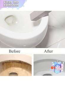 17件套浮石马桶刷套装（带手柄） - 浴室清洁石，用于去除马桶、瓷砖、水槽和浴缸上的水垢、锈渍和污垢。浴室清洁工具，配有符合人体工程学的手柄和浮石。浴室和马桶清洁刷。 - 彩色 - 查看 8