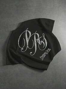 PAVTROS Áo thun nam in họa tiết thời trang thoải mái - màu đen - Xem 3