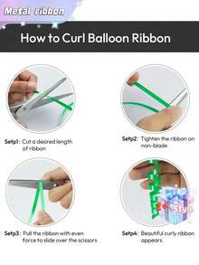 SHEIN 1 Roll, 250 Yard Red Curling Ribbon For Gift Wrapping, Balloon String, Wedding, Birthday, - Metallic Shiny " Ribbon For Bouquets And Flower Wrapping Paper Valentine DAY, Valentines Wedding, Birthday - Red - View 6