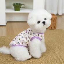 PETSIN 宠物春季新款狗狗服装 动物用品 宠物服装 狗狗背心 猫咪T恤 泰迪熊套装 小型动物服装 休闲酷炫背心 狗狗服装 猫咪服装 春夏两季新款背心 - 彩色 - 查看 14