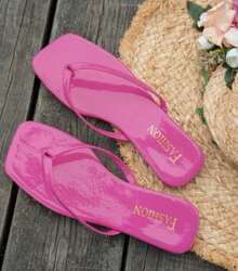 Set 750 Flat Crow's Foot Sandals Square Tip - fiusha - View 5