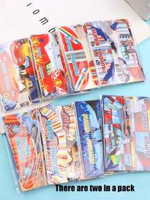 MINKOJA 10pcs 20pcs Mini Airplane Toys For Kids, Foam Small Airplane Models, Assembly Hand-Thrown Fighter Jets, Gifts For Kindergarten Children - Multicolor - View 10
