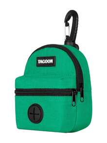 Bolsa para premios de perro, Soporte para bolsas de excremento de perro apto para correa, Contenedor de aperitivos para mascotas con bolsillo interior, Suministros para perros pequeños, Excelente para entrenamiento y paseos, Dispensador de bolsas de residuos de perro sin manos, Accesorios de viaje para perros - Multicolor - Ver 8
