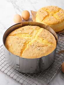 6-12 Inch Stainless Steel Round Mousse Mold Cake Pan - Telescopic Mousse Mold Cake Pan Baking Rim Chiffon Cake Mold - 1 Piece - Silver - View 7