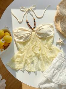 Comfortcana Women Tops - Yellow - View 5