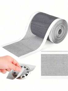 1 cái10*500cm/7*500cm/12*500cmMàng lưới thoát nước tự dính cho nhà bếp, phòng tắm và vòi hoa sen, Lưới lọc bồn rửa dùng một lần, Dụng cụ bắt tóc, Dễ cắt, - Nhiều màu - Xem 8