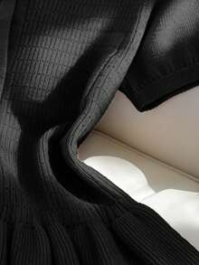 2026 Nuevo Cárdigan casual, elegante y versátil de primavera/verano para mujer,Adecuado para vacaciones, ir al trabajo, vacaciones de verano, ropa de playa, elegante. - Negro - Ver 6