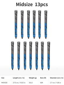 13pcs Durable Golf Iron Grips With Anti-Slip Technology For All Weather Conditions - Multicolor - View 10