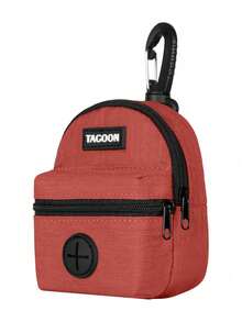 Bolsa para premios de perro, Soporte para bolsas de excremento de perro apto para correa, Contenedor de aperitivos para mascotas con bolsillo interior, Suministros para perros pequeños, Excelente para entrenamiento y paseos, Dispensador de bolsas de residuos de perro sin manos, Accesorios de viaje para perros - Multicolor - Ver 11