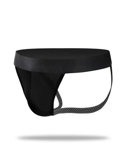 DrisQ 男士纯色镂空修身休闲性感三角裤