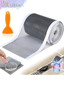 1 cái10*500cm/7*500cm/12*500cmMàng lưới thoát nước tự dính cho nhà bếp, phòng tắm và vòi hoa sen, Lưới lọc bồn rửa dùng một lần, Dụng cụ bắt tóc, Dễ cắt, - Nhiều màu - Xem 7