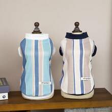 PETSIN 宠物春季新款狗狗服装 动物用品 宠物服装 狗狗背心 猫咪T恤 泰迪熊套装 小型动物服装 休闲酷炫背心 狗狗服装 猫咪服装 春夏两季新款背心 - 彩色 - 查看 4