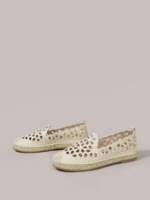 Styleloop Women's Hollow Flat Shoes, Holiday Atmosphere, Summer Wear, A Must For Travel - Apricot - View 2