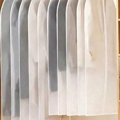 1. Túi bọc quần áo trong suốt, Túi che bụi, Túi sắp xếp tủ quần áo, Túi đựng quần áo - Túi bọc bộ quần áo, Túi treo quần áo trong tủ, Túi đựng quần áo du lịch di động, Có thể giặt, Dùng để cất giữ trong cabin, Túi che bụi quần áo có thể giặt, Quà tặng Ngày của Cha, Chuyên dụng cho áo sơ mi, vest, váy, Túi che bụi quần áo cao cấp, Túi bọc móc treo có khóa kéo trong suốt.