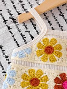 SHEIN Elladie kids Bộ đồ thể thao mùa hè 2026 SS với chất liệu mềm mại, co giãn, thời trang mới, đồ cần thiết cho kỳ nghỉ hè 2026, áo vest thêu hoa và quần màu trơn cho bé gái, trang phục dễ thương đón nắng. - Màu be - Xem 8