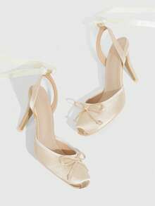 CUCCOO SZL Zapatos de tacón para mujer - Albaricoque - Ver 3