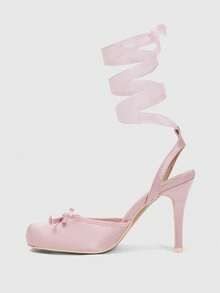 CUCCOO SZL Women Pumps Spring Shoes - Pink - View 5