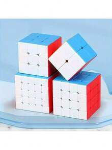 MINKOJA 1 Piece Of Second-Order, Third-Order, Fourth-Order And Rubik's Cubes, Children's Educational Beginner's Rubik's Cubes, Competition Special For Beginners, Gifts For Kids And Students - Multicolor - View 8