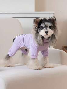 PETSIN 狗狗服装、猫咪服装、小型动物服装、春夏新品、猫咪服装、休闲服装、居家狗狗服装、小型动物连体衣 - 彩色 - 查看 11