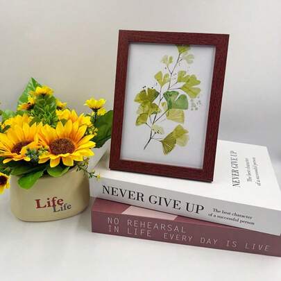 Bộ 3 khung ảnh tối giản để treo tường, kích thước 10x15, 15x20, 20x25 inch, chất liệu gỗ màu A4, thích hợp để trang trí ảnh hoặc làm quà tặng kỷ niệm.