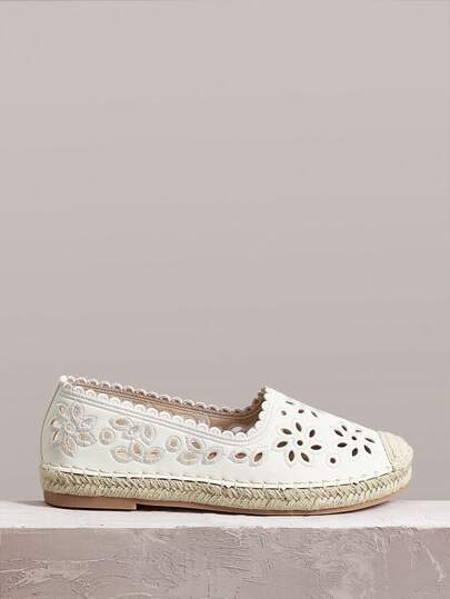 Styleloop Women's Hollow Flat Shoes