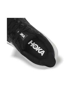 Hoka Giày thể thao Clifton 10 thấm mồ hôi, thoáng khí, nhẹ, màu trơn, đa năng, dễ giặt, thích hợp cho hoạt động ngoài trời, chạy bộ, dành cho nữ, màu đen trắng 1162031-BWHT - Đen/Trắng - Xem 7