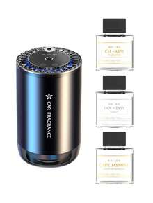 Teckwe 车载星空灯智能香薰机，可充电迷你纳米自动喷雾香氛扩散器，车载香水精油扩散器，星空车顶氛围灯香薰机（300毫安时电池） - 彩色 - 查看 9