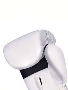 GINGPAI 1双成人粉色拳击手套，男女青少年拳击手套，专业格斗、泰拳、MMA训练耐用搏击手套 - 粉色 - 查看 5