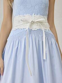 MOTF PREMIUM LACE LACE WHITE LACE BELT - White - View 8