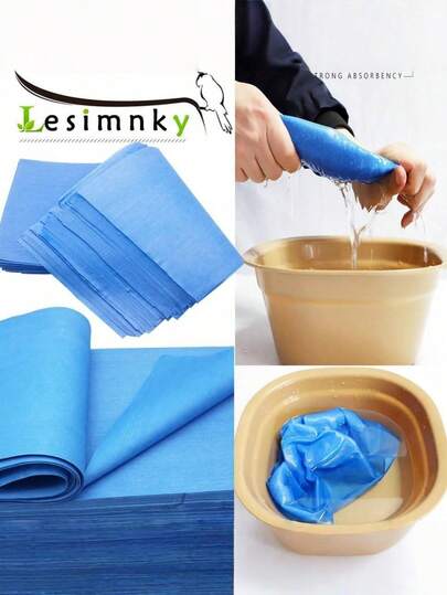 Bird Cage Litter Pads, Waterproof Leak-Proof Tray Liners, Large Parrot Cage Bottom Absorbent Sheets, Thick Urine Pads, Easy To Use, Suitable For Reptile/Hamster/Snake Cages, Pet Hygiene Cleaning Supplies