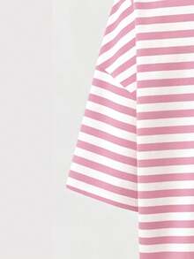 EMERY ROSE 数码印花宽松圆领短袖T恤 - 彩色 - 查看 5