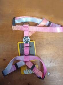 1pc Gradient Color Dog Harness, Small Dog Leash, Comfortable And Adjustable, Suitable For Outdoor Walks And Training For Small Dogs. - Multicolor - View 5