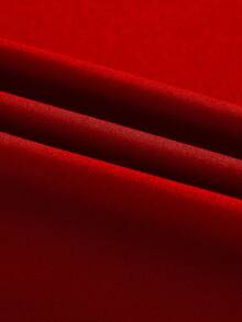 Manfinity Homme Men's Casual Hooded Pocket Vest - Red - View 8