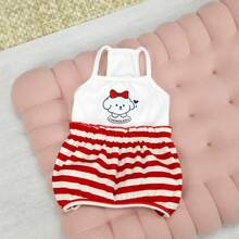 PETSIN Quần áo cho thú cưng, quần áo cho chó, quần áo cho mèo, quần yếm thường ngày, quần yếm mới cho động vật nhỏ mùa xuân và mùa hè, bộ áo liền quần có khóa kéo, đồ dùng cho thú cưng, quần yếm thường ngày - Nhiều màu - Xem 5