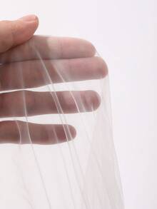 Dazy Kids 女婴圆领休闲网纱拼接中长连衣裙 夏季 - 白色 - 查看 6