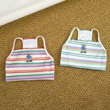 PETSIN Quần áo thú cưng mùa xuân mới, đồ dùng cho thú cưng, quần áo cho thú cưng, áo ba lỗ cho chó, áo thun cho mèo, trang phục cho gấu bông, trang phục cho động vật nhỏ, áo ba lỗ thường ngày mát mẻ, quần áo cho chó, quần áo cho mèo, áo ba lỗ hai mùa xuân hè mới. - Nhiều màu - Xem 8