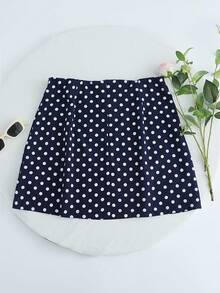 Resyla 1 chiếc váy nữ mùa hè in chấm bi, kiểu dáng tua rua, thích hợp đi biển. - Nhiều màu - Xem 2