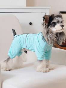 PETSIN 狗狗服装、猫咪服装、小型动物服装、春夏新品、猫咪服装、休闲服装、居家狗狗服装、小型动物连体衣 - 彩色 - 查看 19