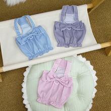 PETSIN 狗狗服装、猫咪服装、动物裙装、宠物春夏新品系列、幼犬连衣裙、公主风百搭连衣裙、条纹印花、小型动物服装、清凉防晒霜 - 彩色 - 查看 7