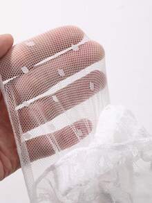 Dazy Kids Young Girl Lace Ruffle Casual Versatile Daily Wear Mini Skirt - White - View 7