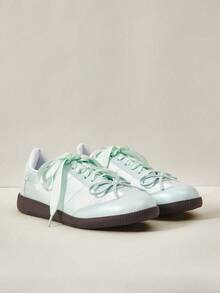 CUCCOO EASI Zapatillas casuales de moda para mujer, otoño - Celeste - Ver 4