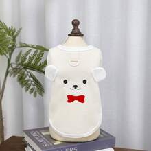 PETSIN Quần áo thú cưng mùa xuân mới, đồ dùng cho thú cưng, quần áo cho thú cưng, áo ba lỗ cho chó, áo thun cho mèo, trang phục cho gấu bông, trang phục cho động vật nhỏ, áo ba lỗ thường ngày mát mẻ, quần áo cho chó, quần áo cho mèo, áo ba lỗ hai mùa xuân hè mới. - Nhiều màu - Xem 6