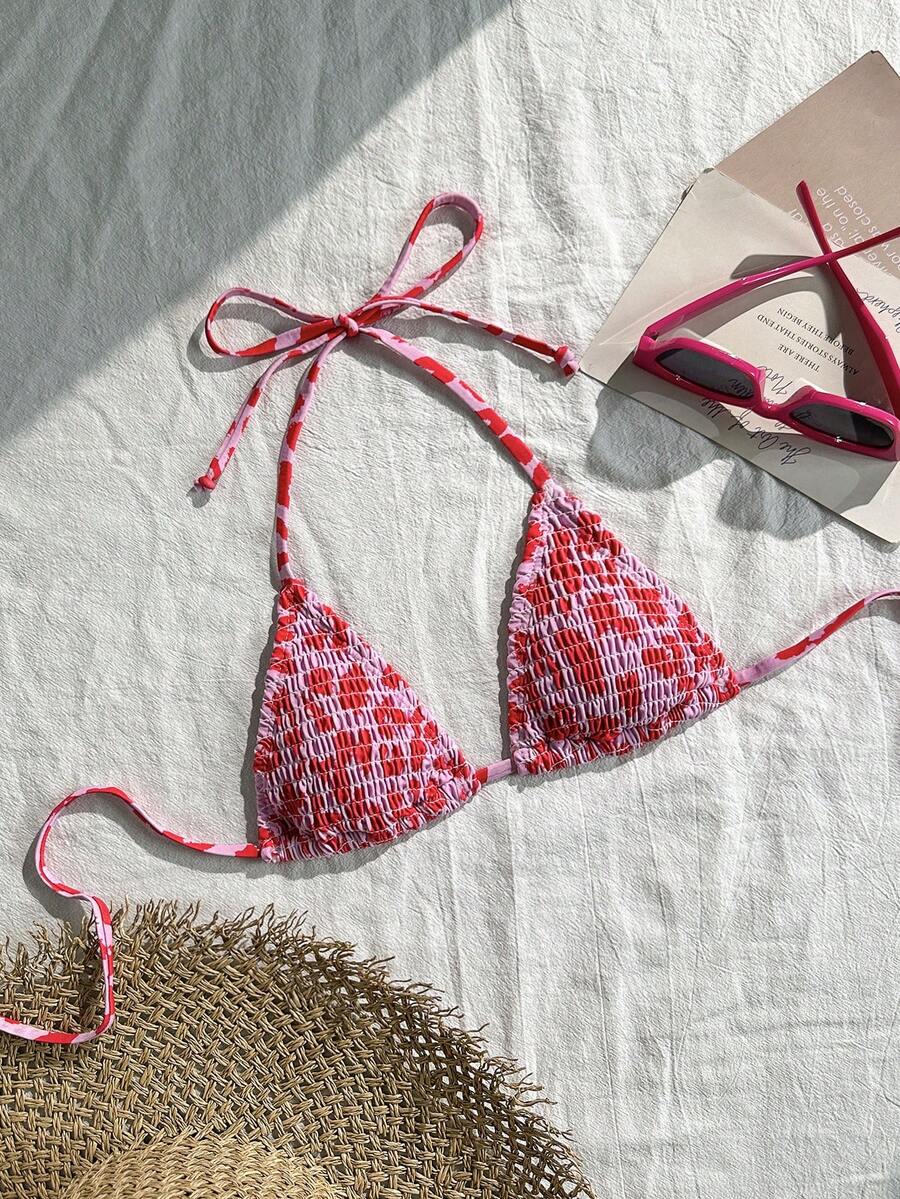 SHEIN Swim Vcay Áo bikini nữ đi biển - Nhiều màu - Xem 1
