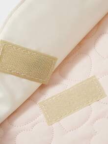 Cozy Pixies Túi đựng tã hình trái tim chấm bi, thích hợp dùng cho xe đẩy. - Hoa tình yêu màu hồng - Xem 9